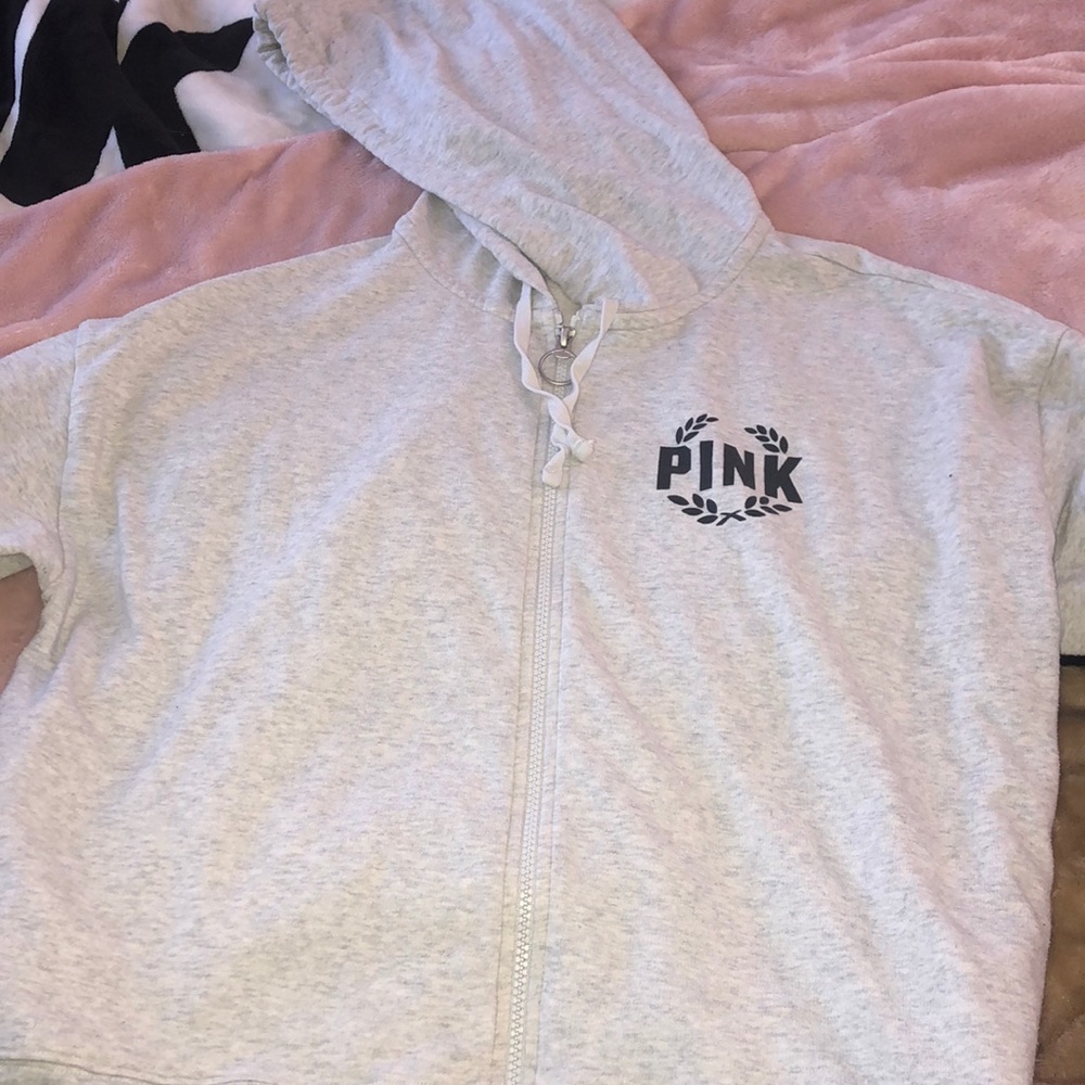 Pink hoodie